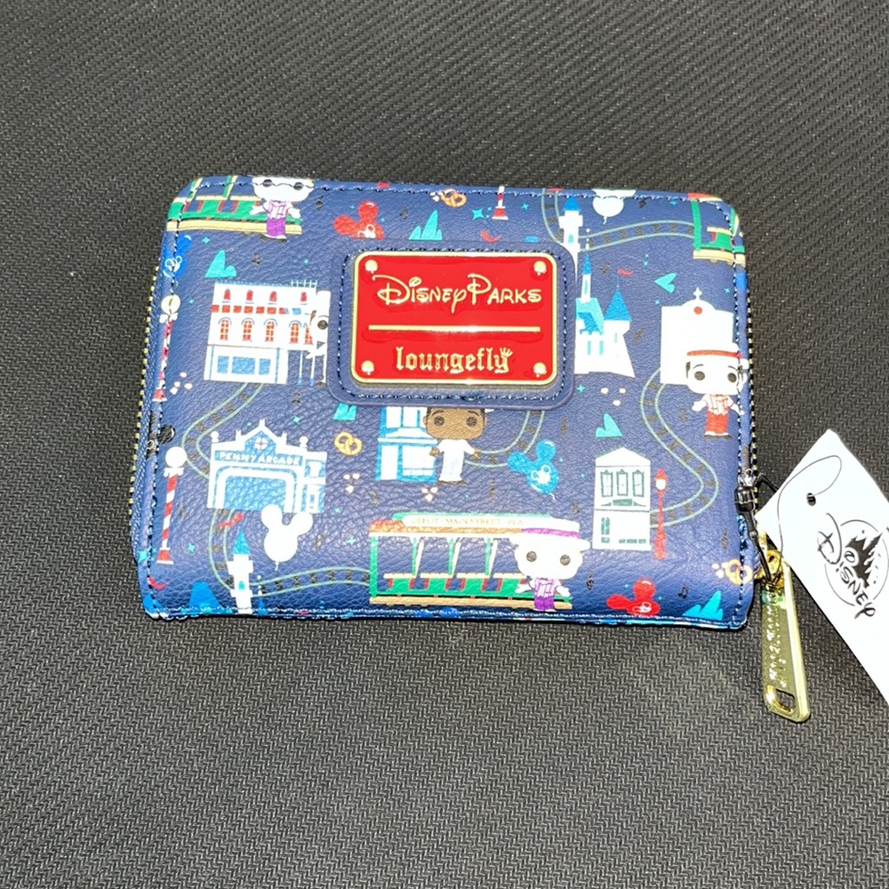 Loungefly x Disney Park Exclusive Limited Edition Main Street Wallet